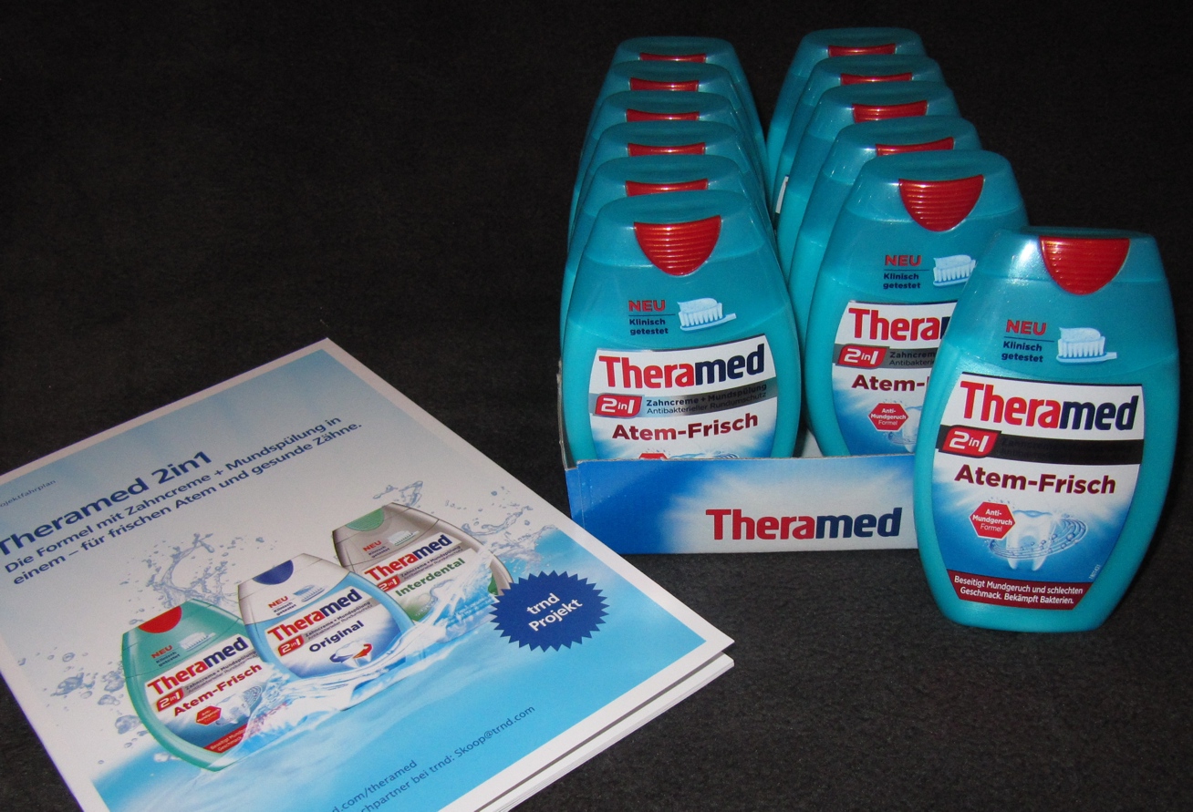 Produkttest: Theramed 2in1 Atem-Frisch Zahncreme – Lobelias Blog